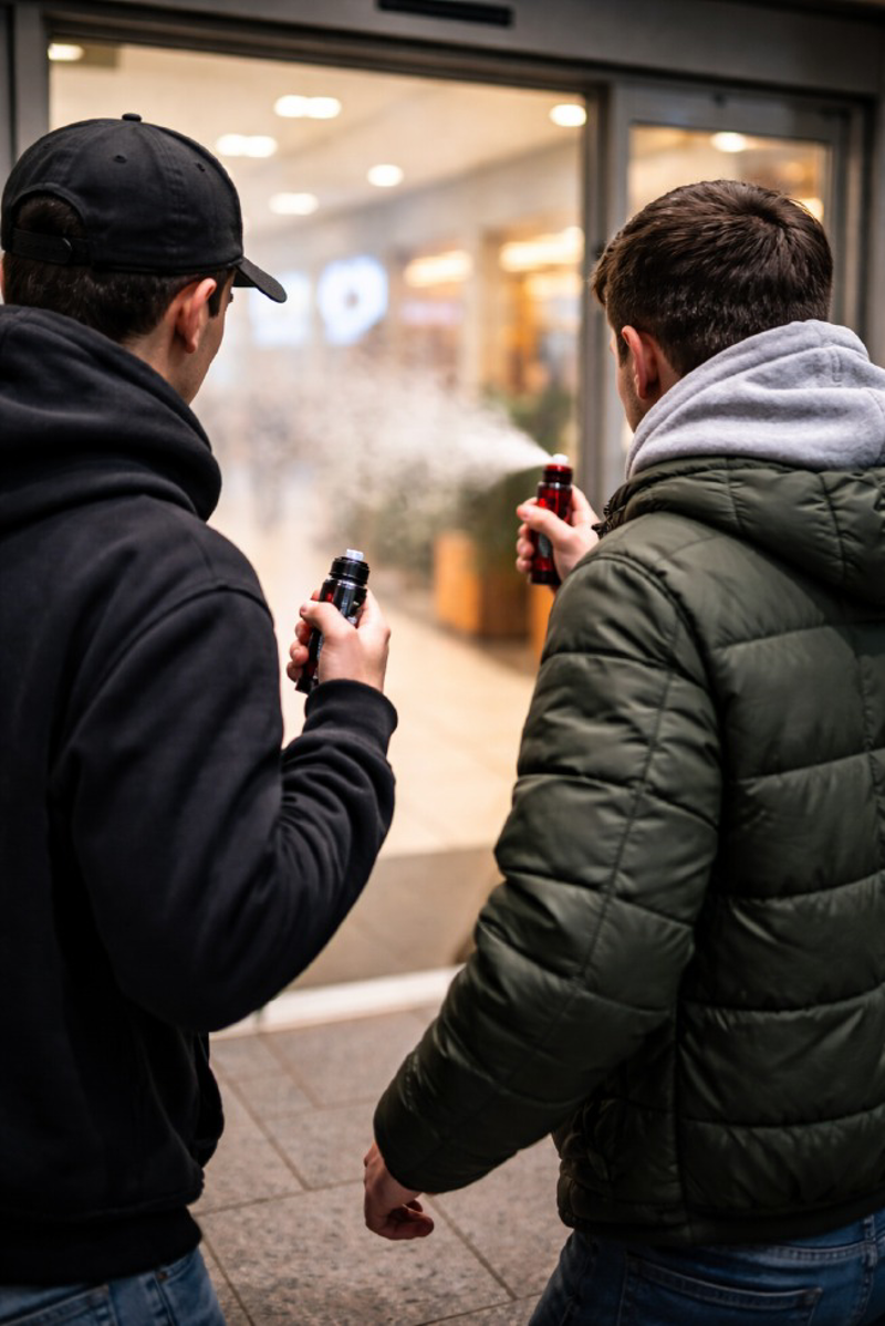 Dal territorio - Aggressione con lo spray al peperoncino