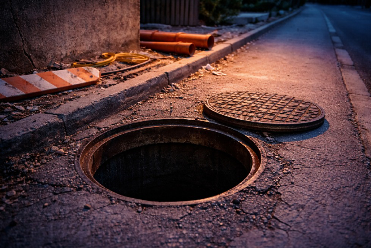 Dal territorio – Tombino aperto, cadono mamma e figlio