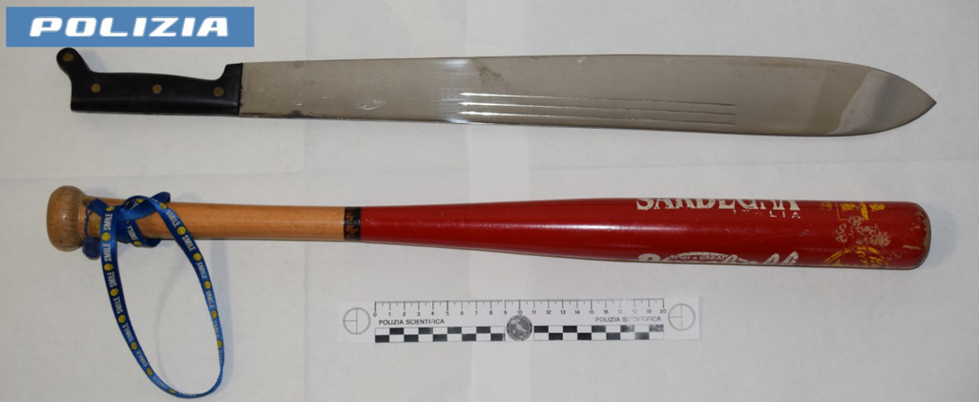 Dal territorio – Minaccia i vicini con mazza e machete