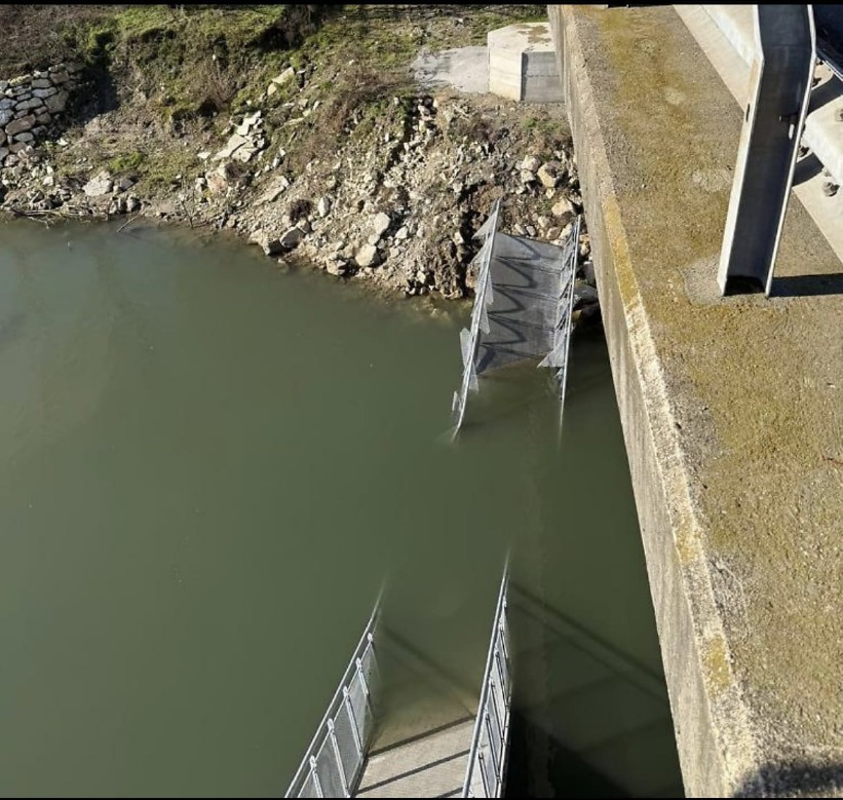 Dal territorio - Quarto crollo della passerella