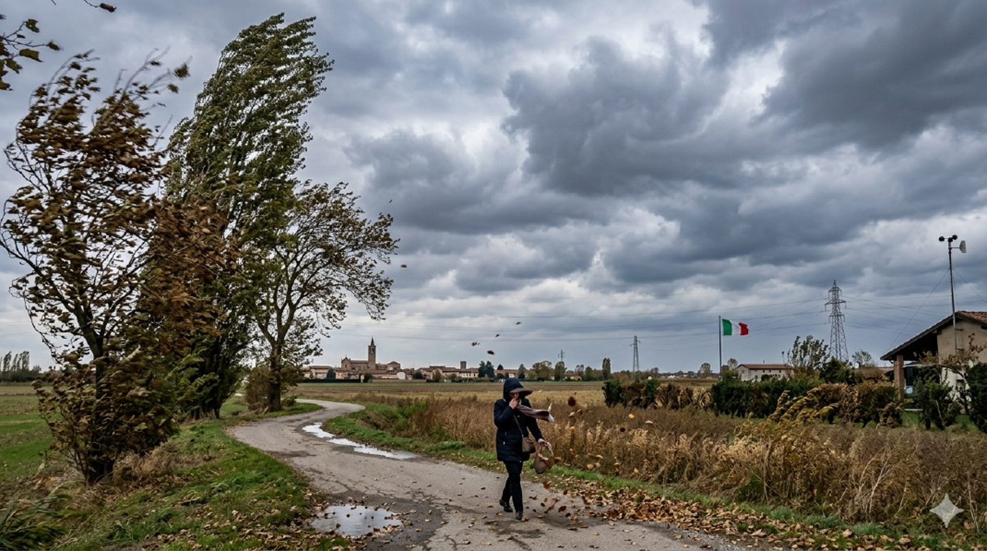 Crema - Forte vento in arrivo