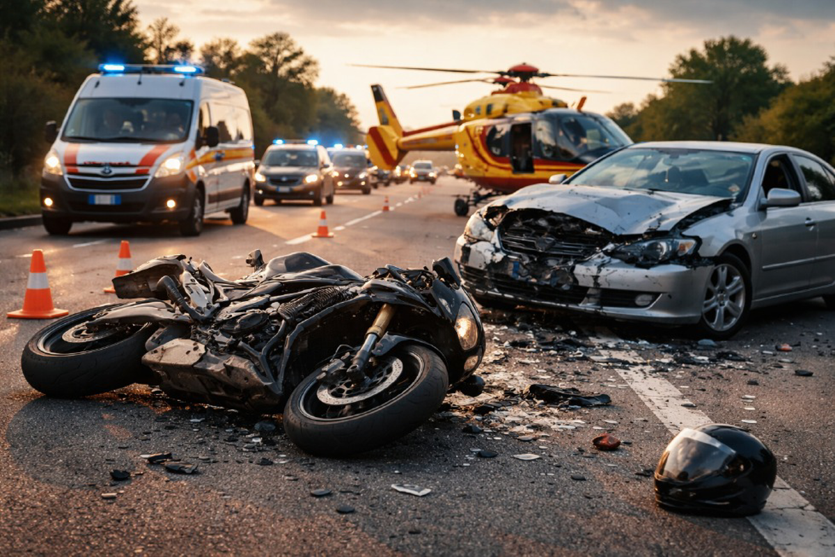 Dal territorio - Scontro, giovane in ospedale