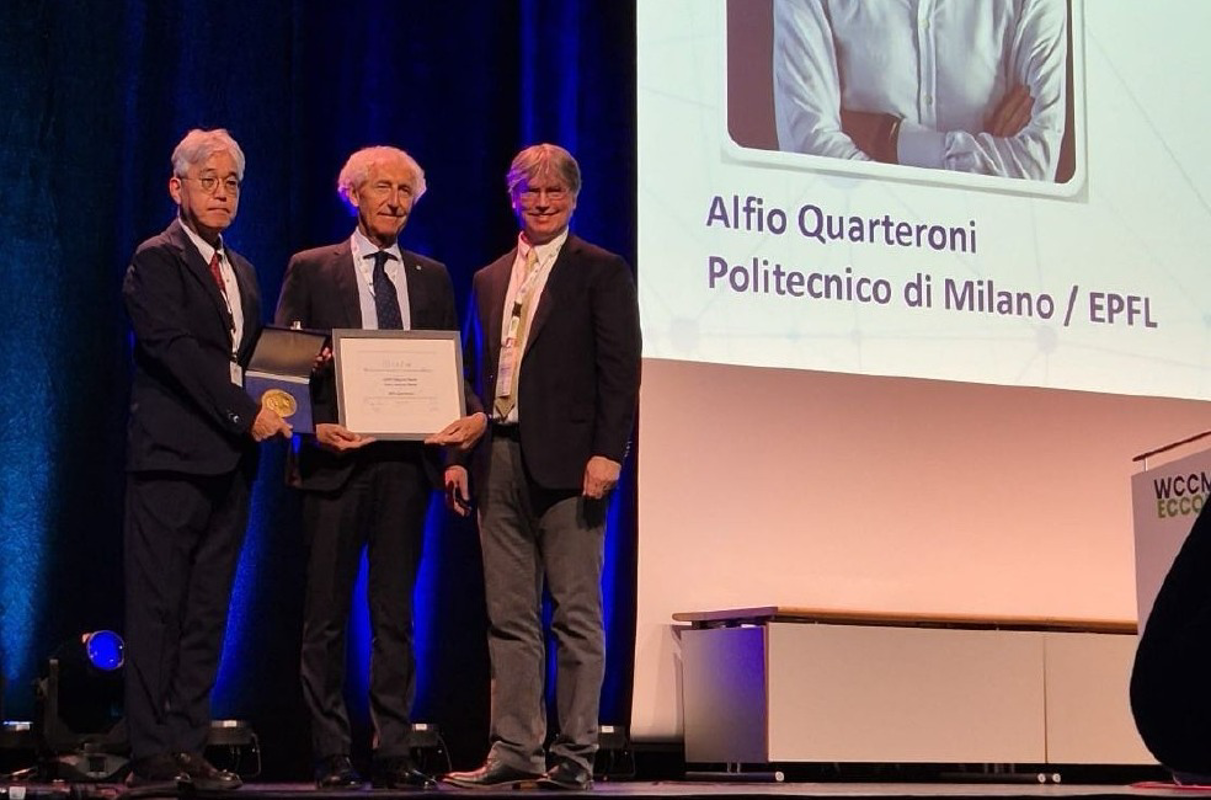 Lodi - Ad Alfio Quarteroni la medaglia Gauss-Newton