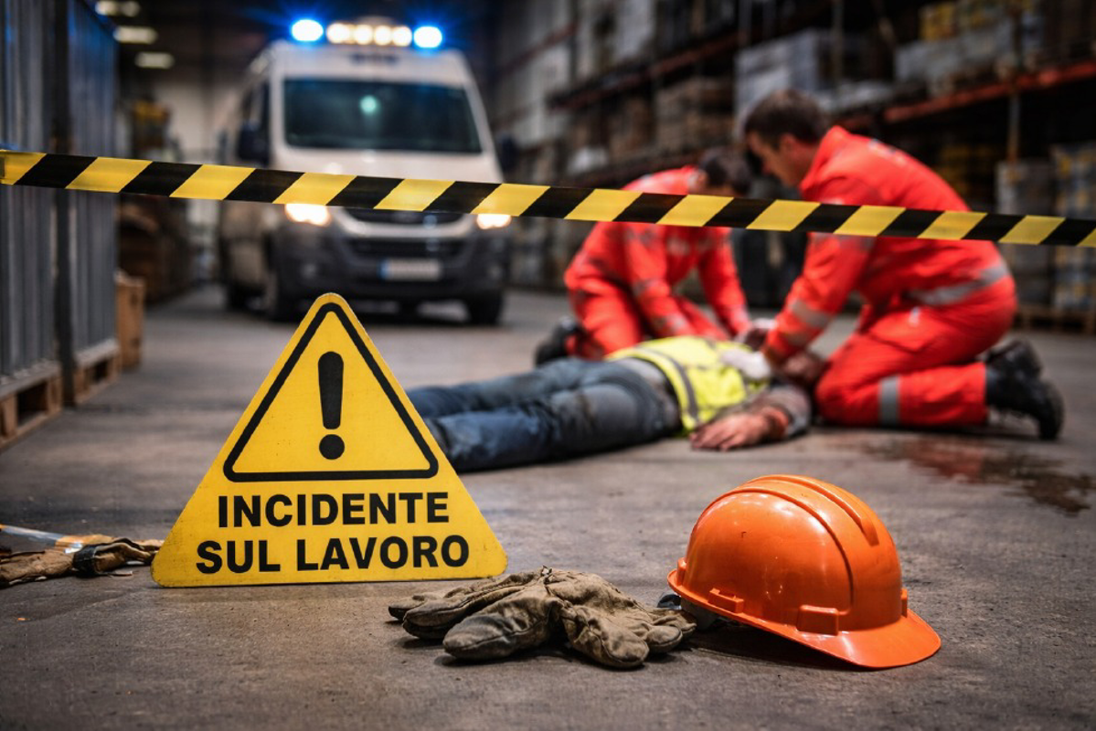 Dal territorio - Trauma facciale per un operaio