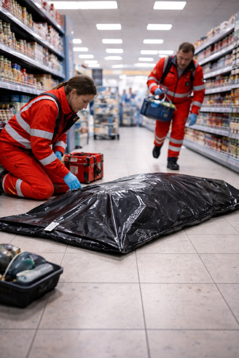 Sant'Angelo - Malore fatale al supermercato