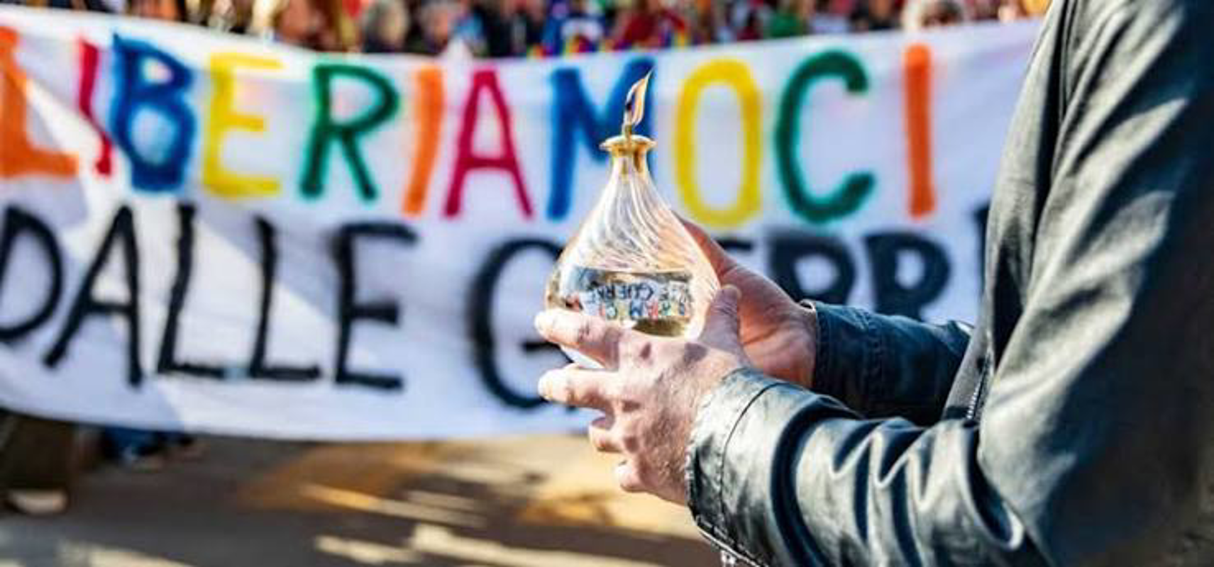 Lodi - In marcia con la Lampada della Pace