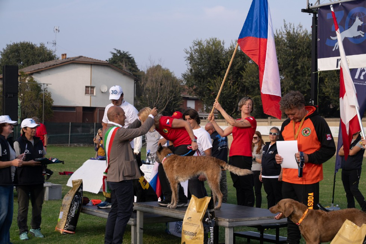 Codogno - Mondiali Iro per cani da soccorso: i vincitori