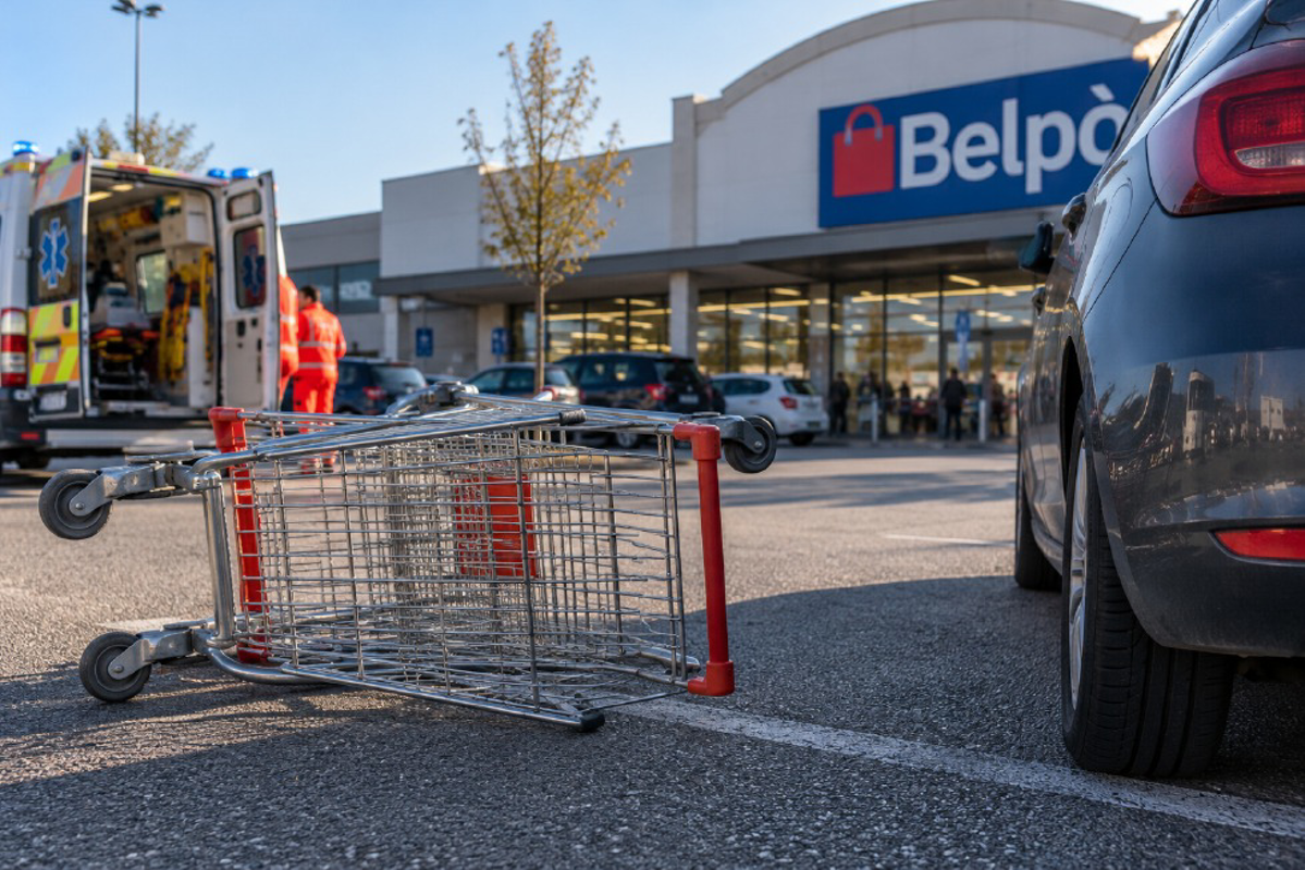 San Rocco al Porto - Auto urta un carrello, ferito un bimbo di 2 anni