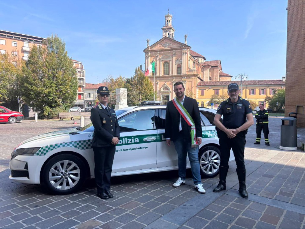 Casalpusterlengo - Nuova auto per la polizia locale