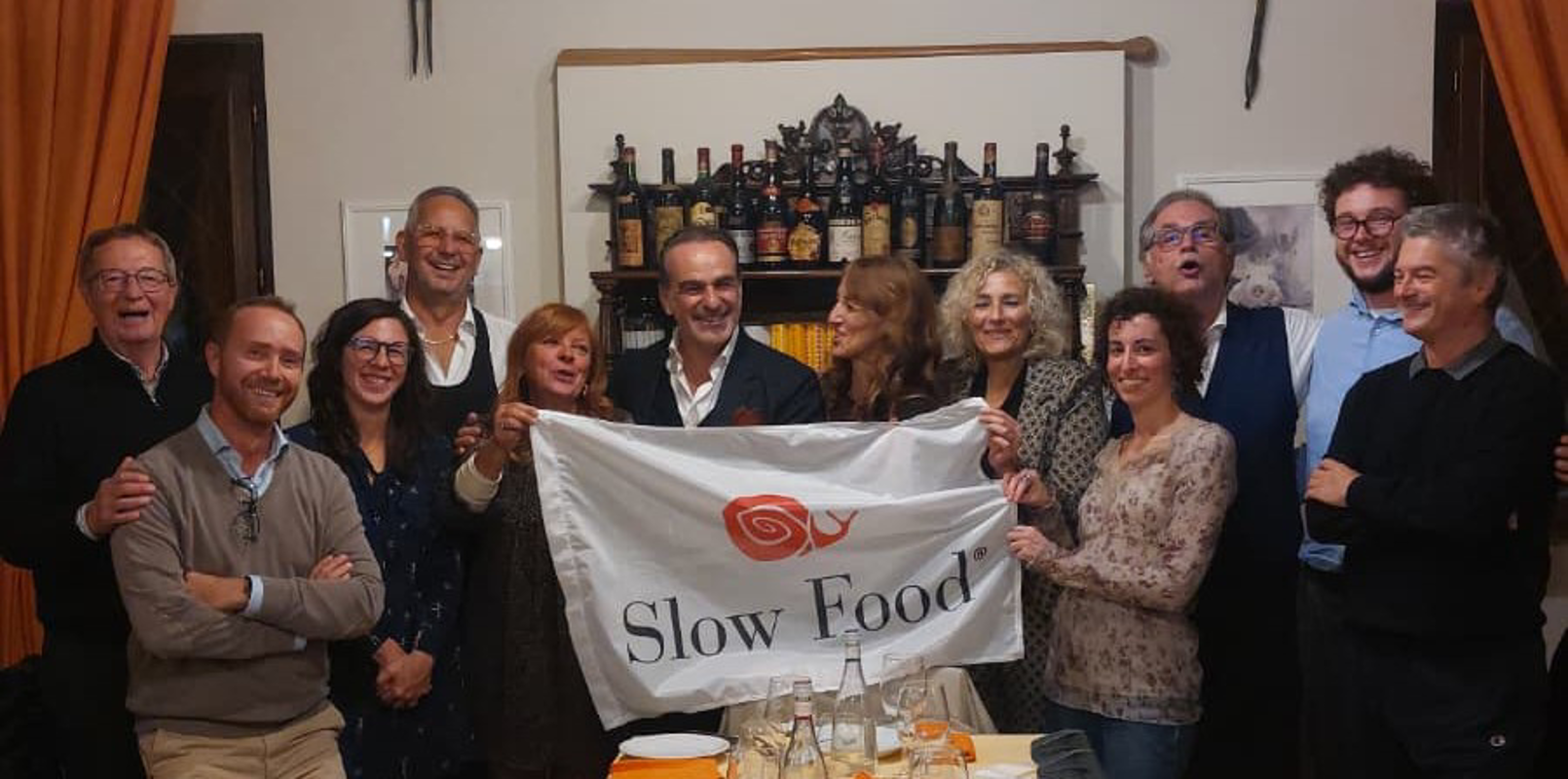 Santo Stefano Lodigiano - Slow Food: inaugurata la sede, con Santantonio e Rossi
