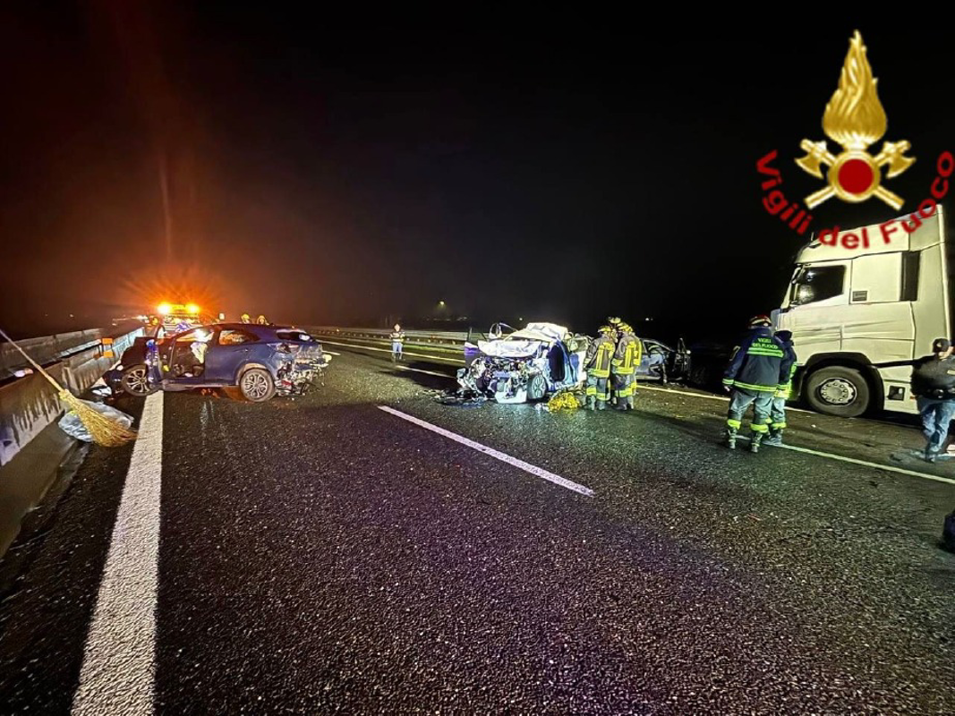 Lodi Vecchio - Donna incastrata tra le lamiere