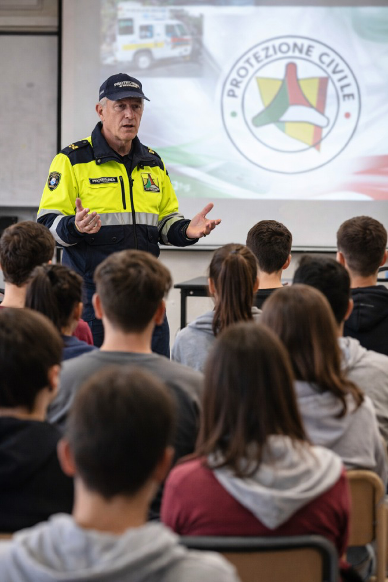 Codogno - Protezione civile, corso per studenti