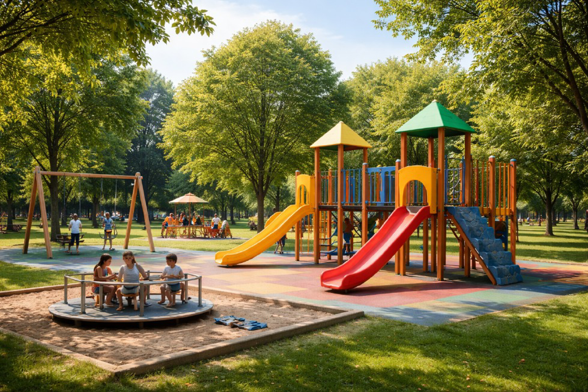 Lodi – Nuovi giochi nei parchi cittadini