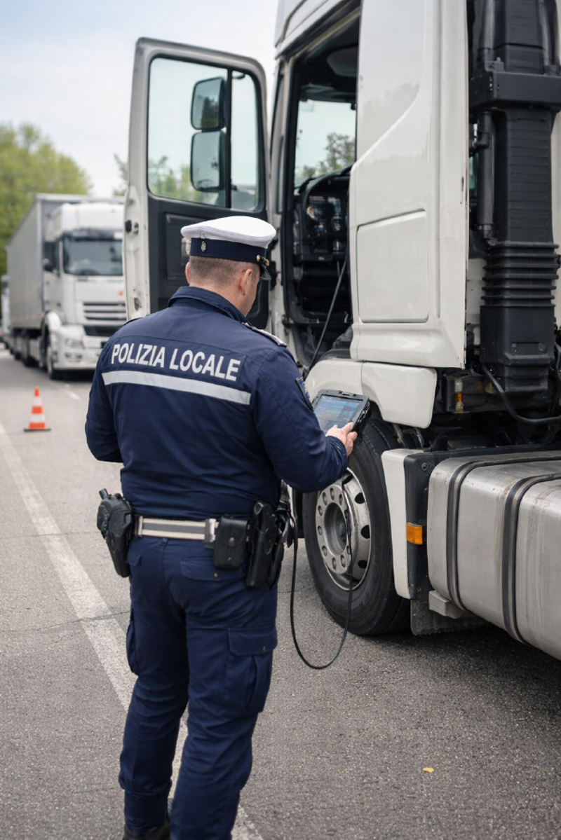 Dal territorio – Camion: 14 su 20 fuori regola