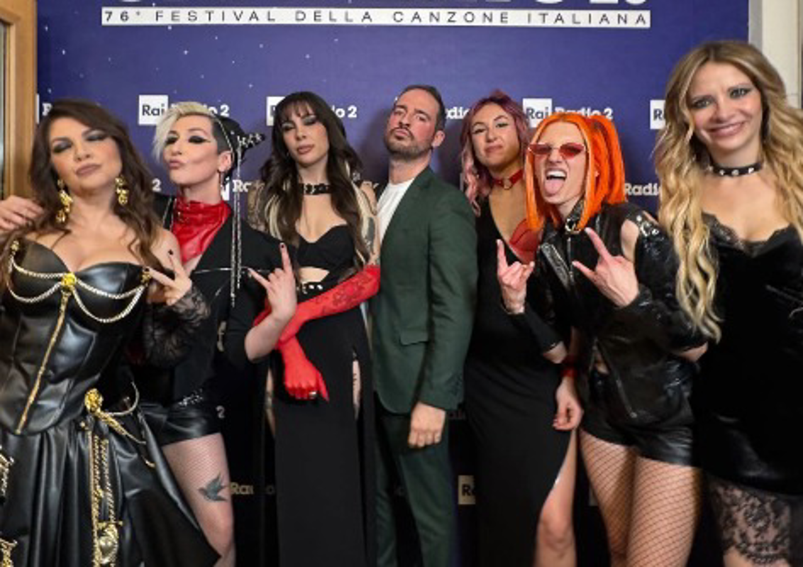 Lodigiani a Sanremo - Filippo Caccamo intervista Le Bambole di Pezza