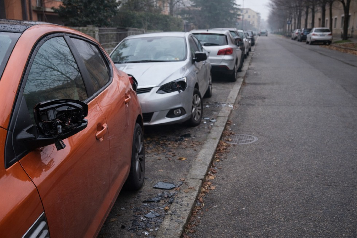 Lodi - Auto vandalizzate