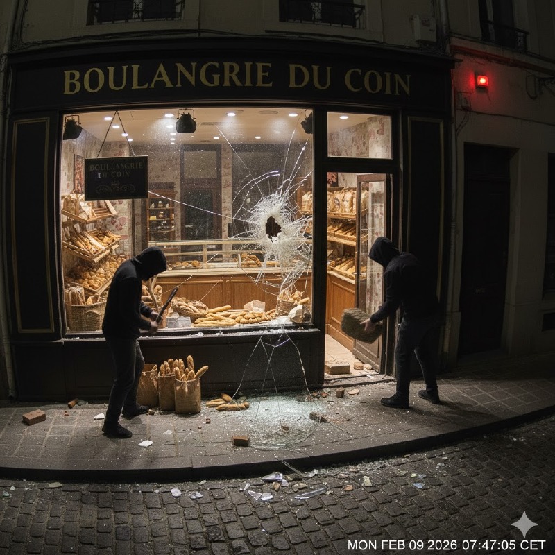 Sant'Angelo Lodigiano - Panetteria svaligiata in pieno giorno 