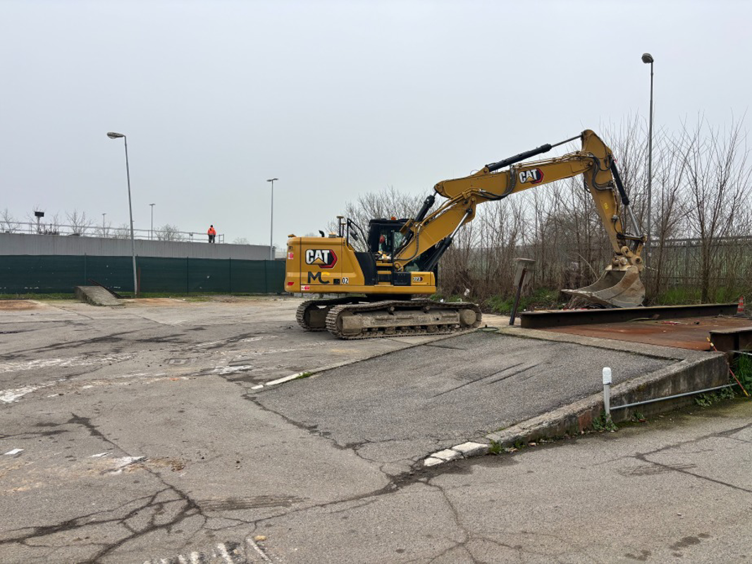 Casalpusterlengo - Piazzola ecologica, lavori avviati