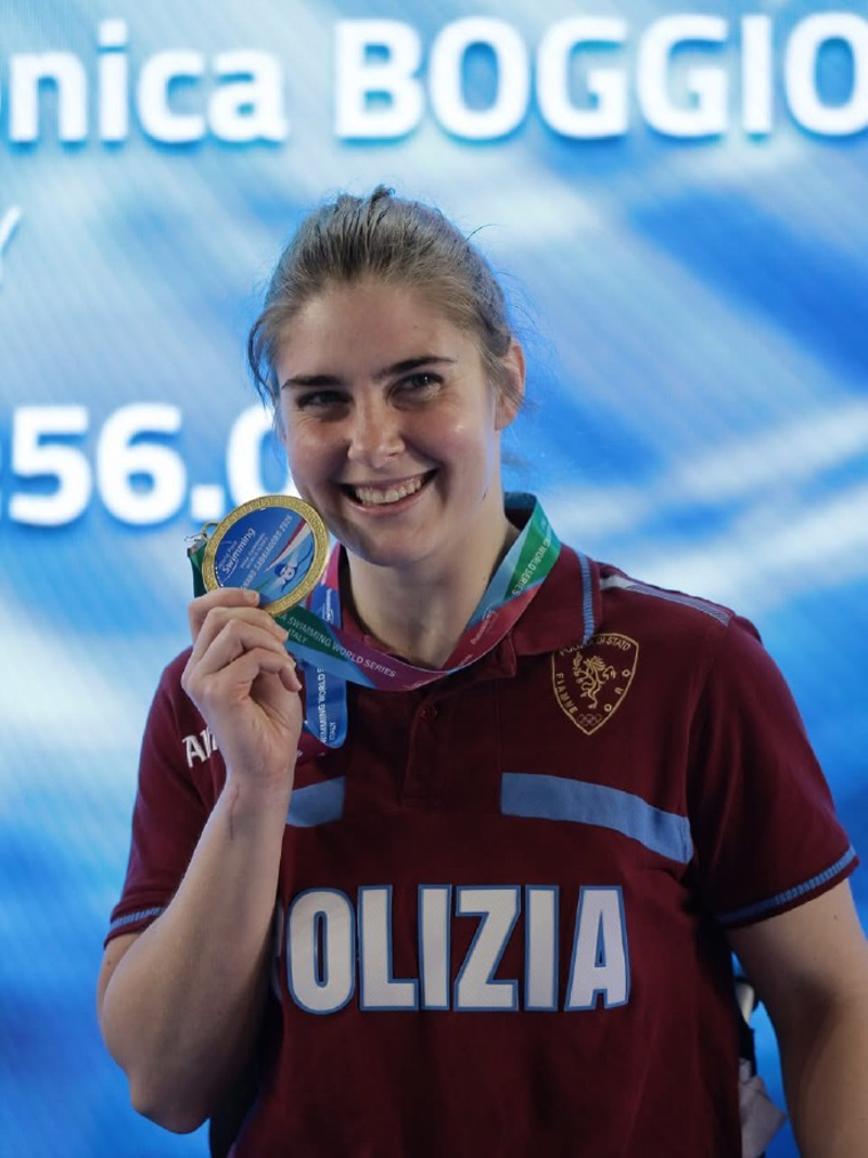 Nuoto - Monica Boggioni d'oro