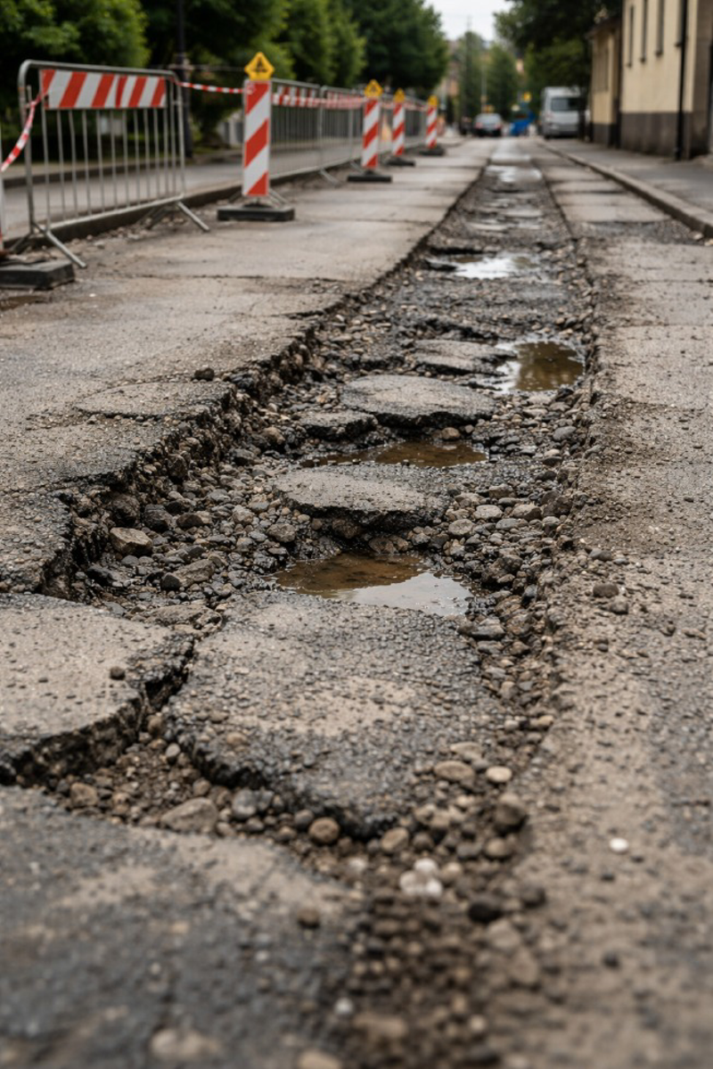 Codogno – "La fibra ci ha rovinato le strade