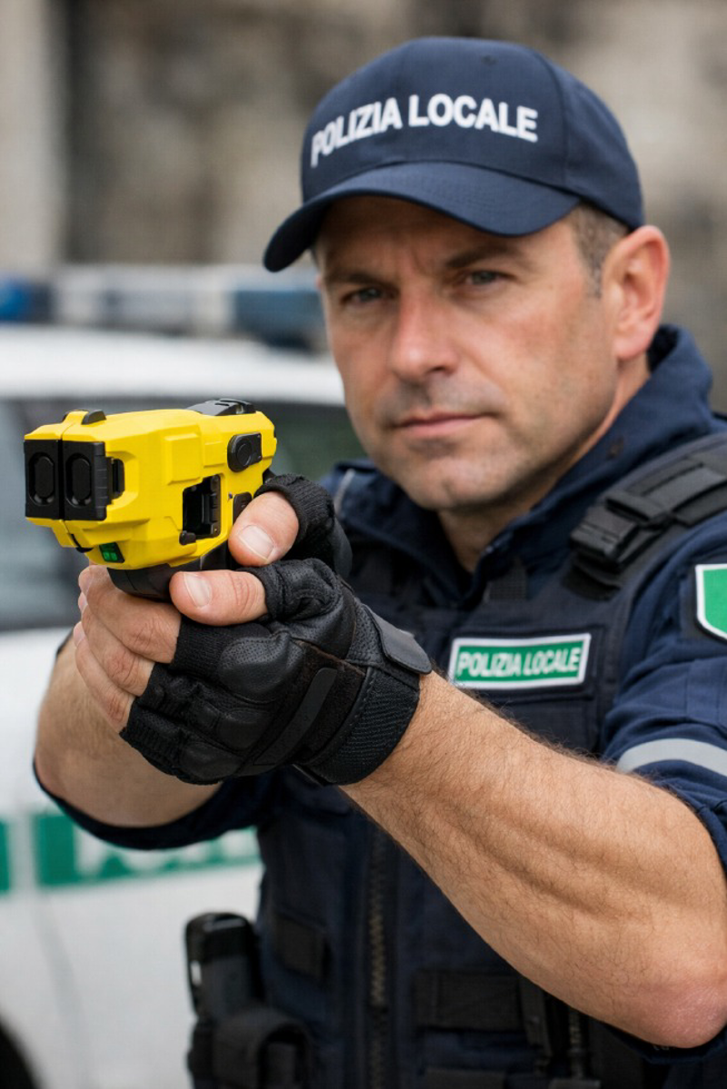 Codogno – Arrivano i taser