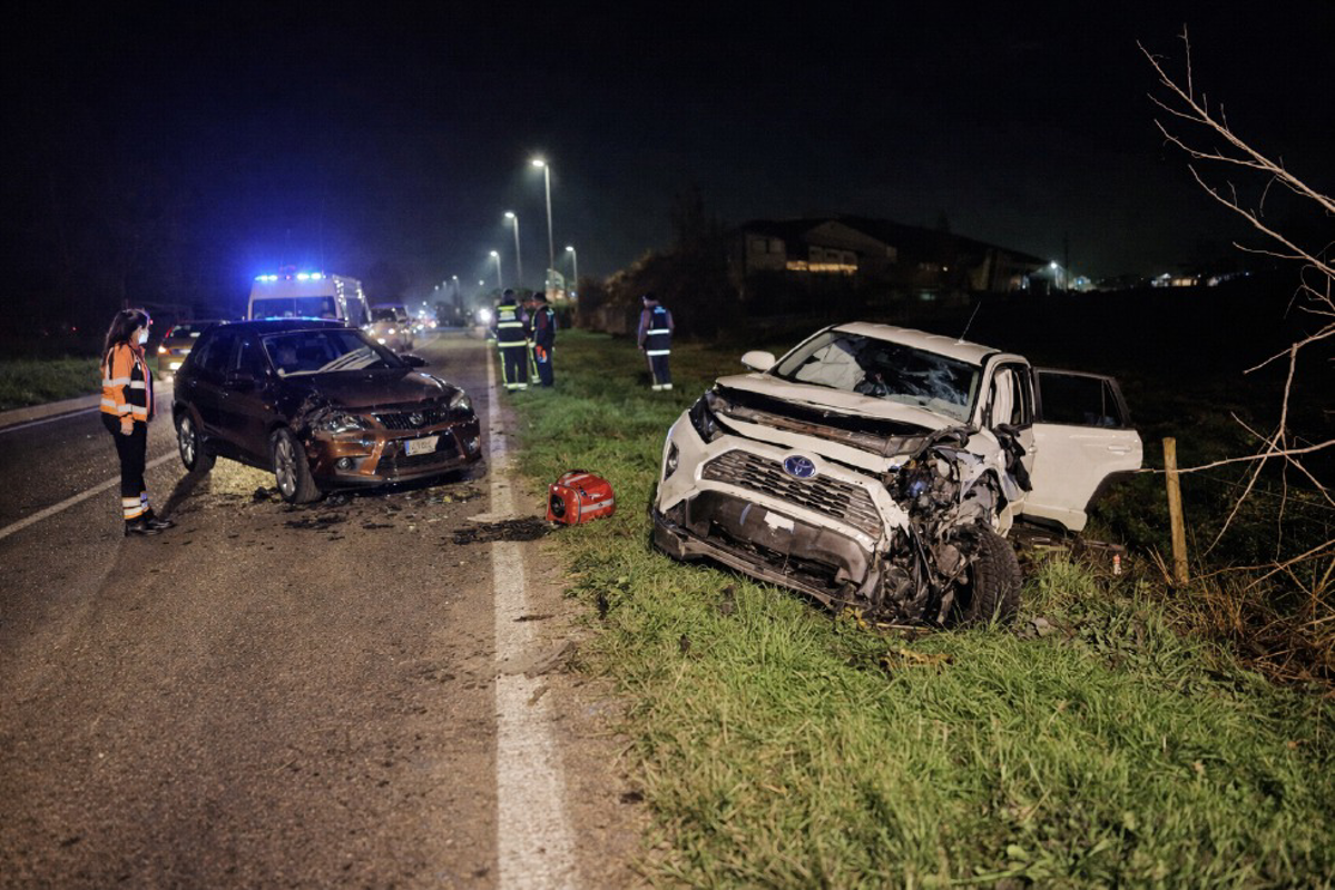 Ospedaletto – Incidente sulla Mantovana