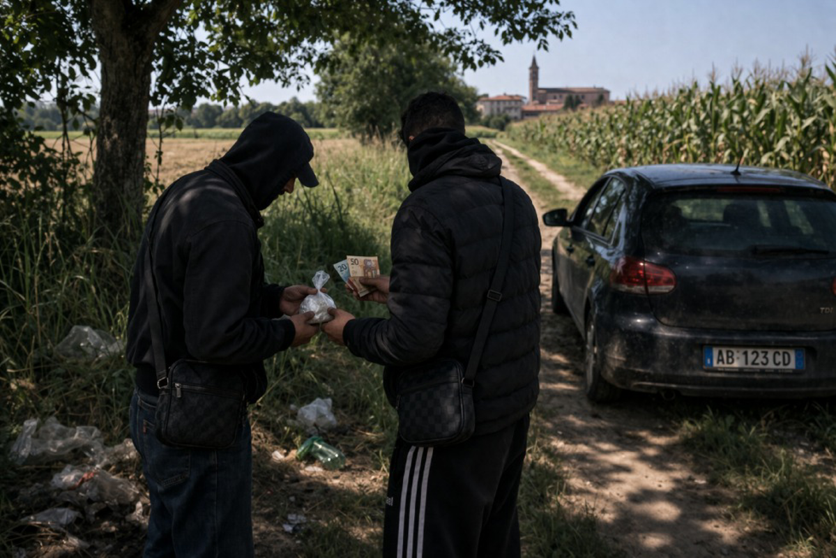 Casaletto Lodigiano - Droga nei campi, due arresti