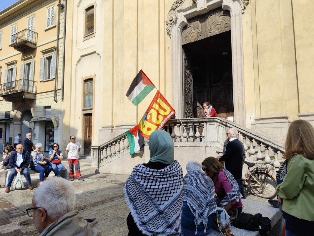 Lodi - Presidio contro la guerra