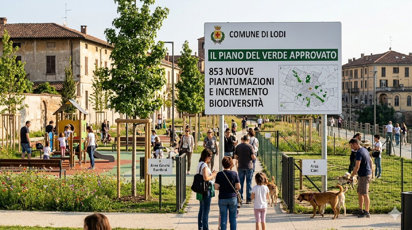 Lodi - C'è un piano del verde 