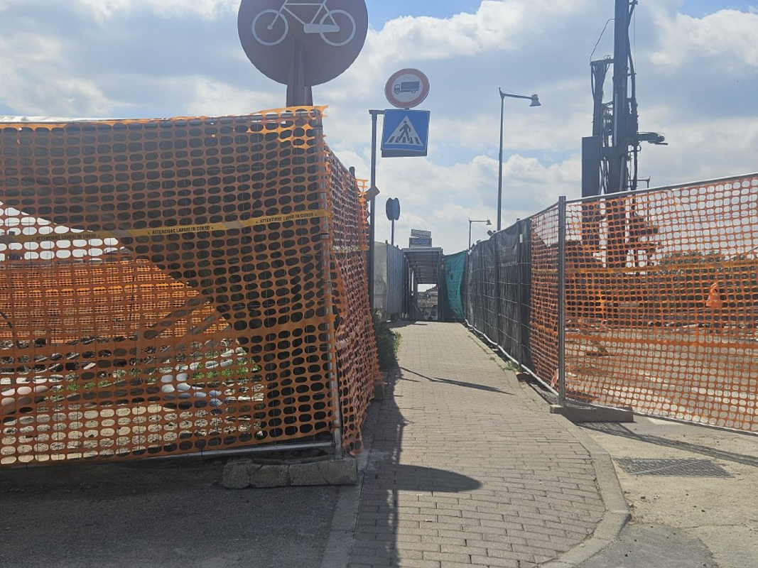 Lodi - Ponte chiuso, non per tutti