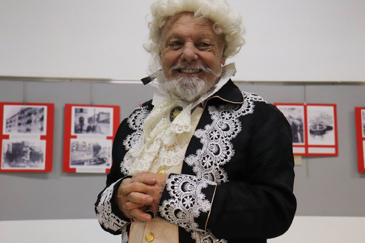 Lodi - Luciano Pagetti tra compleanno e palcoscenico