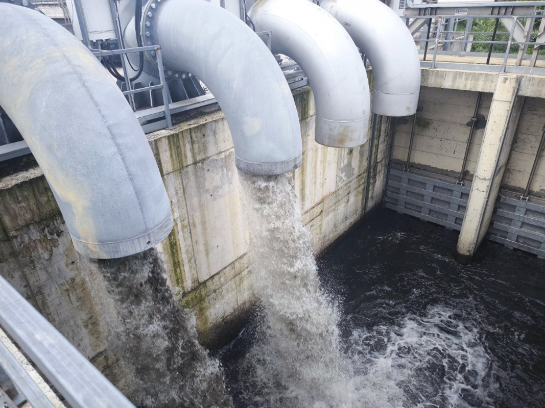 Lodi - Roggia Molina, stop alle piene