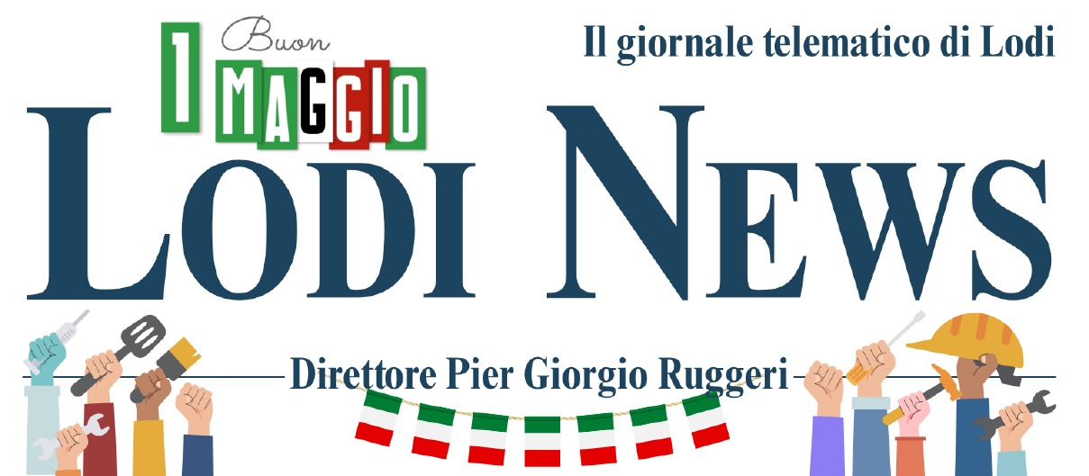 Logo di Lodi News - notizie da Lodi e il Lodigiano. Logo 1 Maggio
