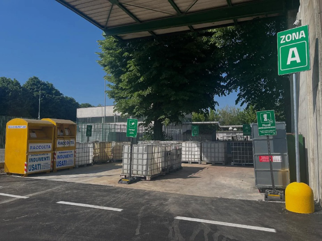 Codogno - Riapre il centro di raccolta