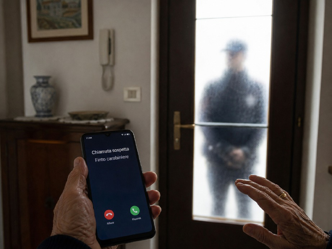 San Martino in Strada - Finti carabinieri al telefono