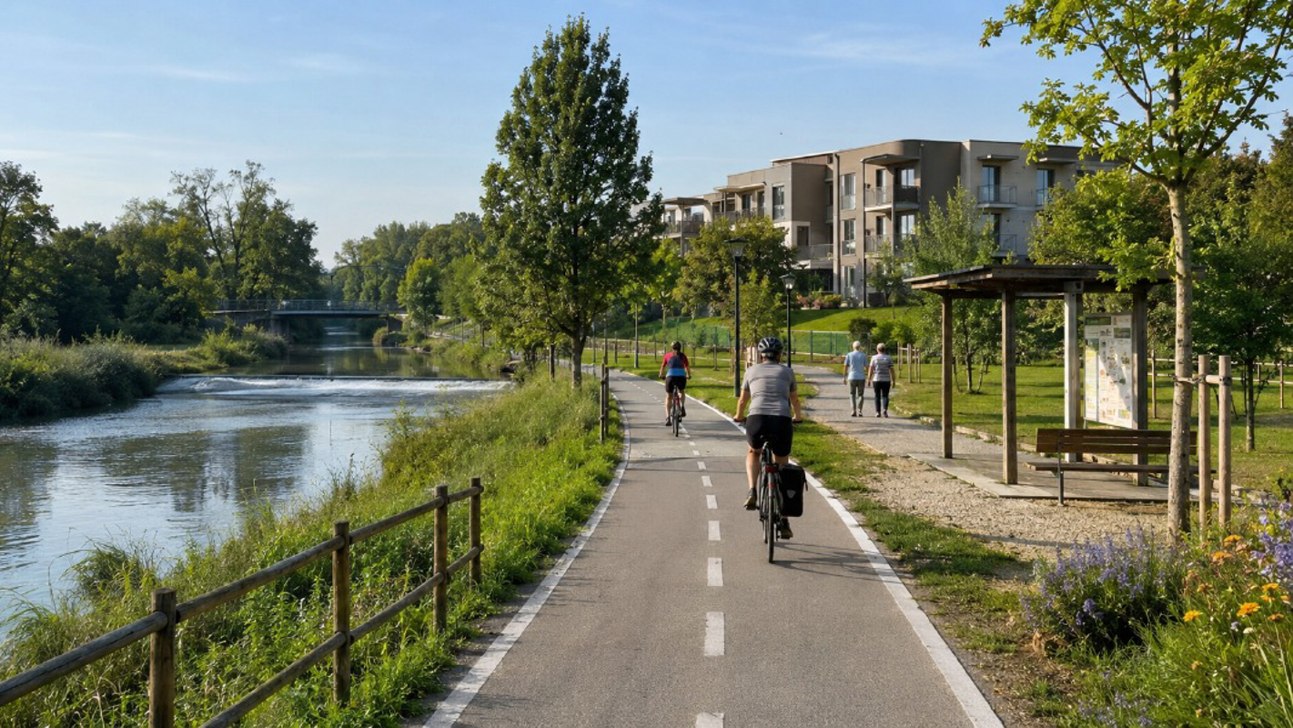 Lodi - Oltre 5,6 milioni per fiumi e ciclopedonali