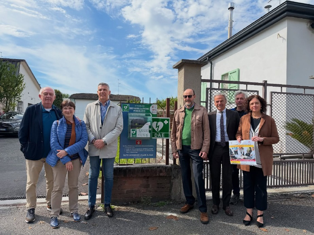 Lodi - Un defibrillatore per Albarola