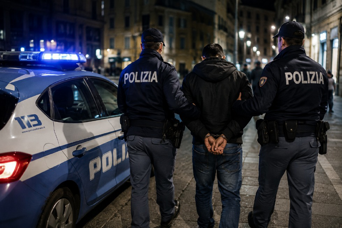 Lodi - Arrestato per furto, resistenza e lesioni