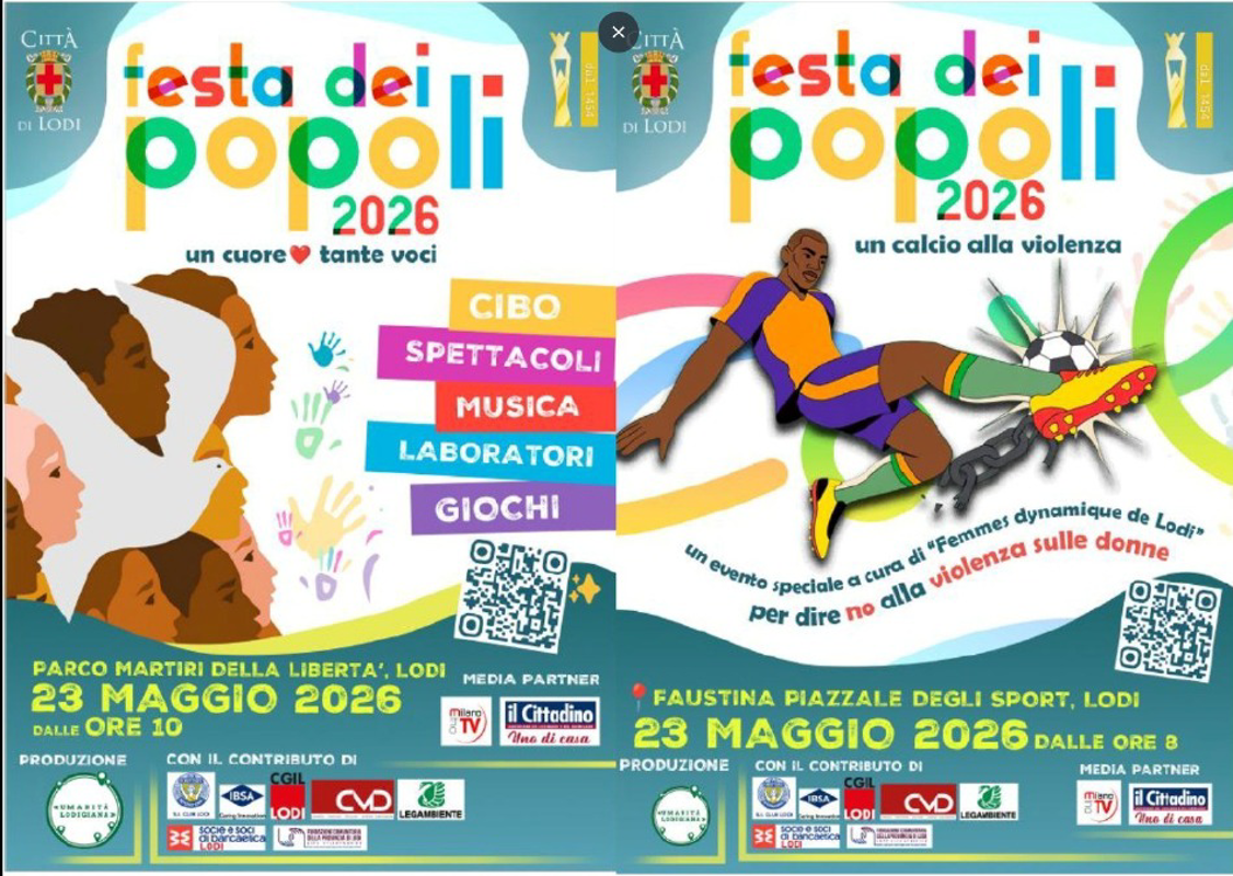 Lodi - Festa dei Popoli, cento iniziative