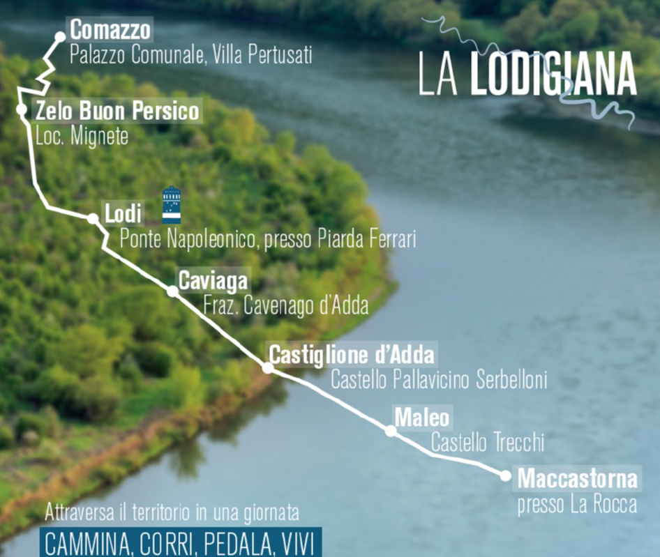 Lodi - La Lodigiana Way: a piedi e in bici