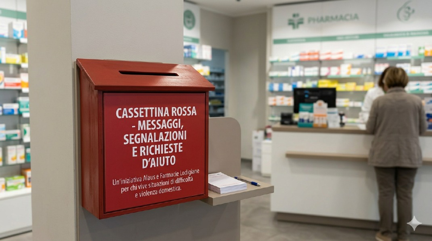 Lodi - Cassettine rosse nelle farmacie