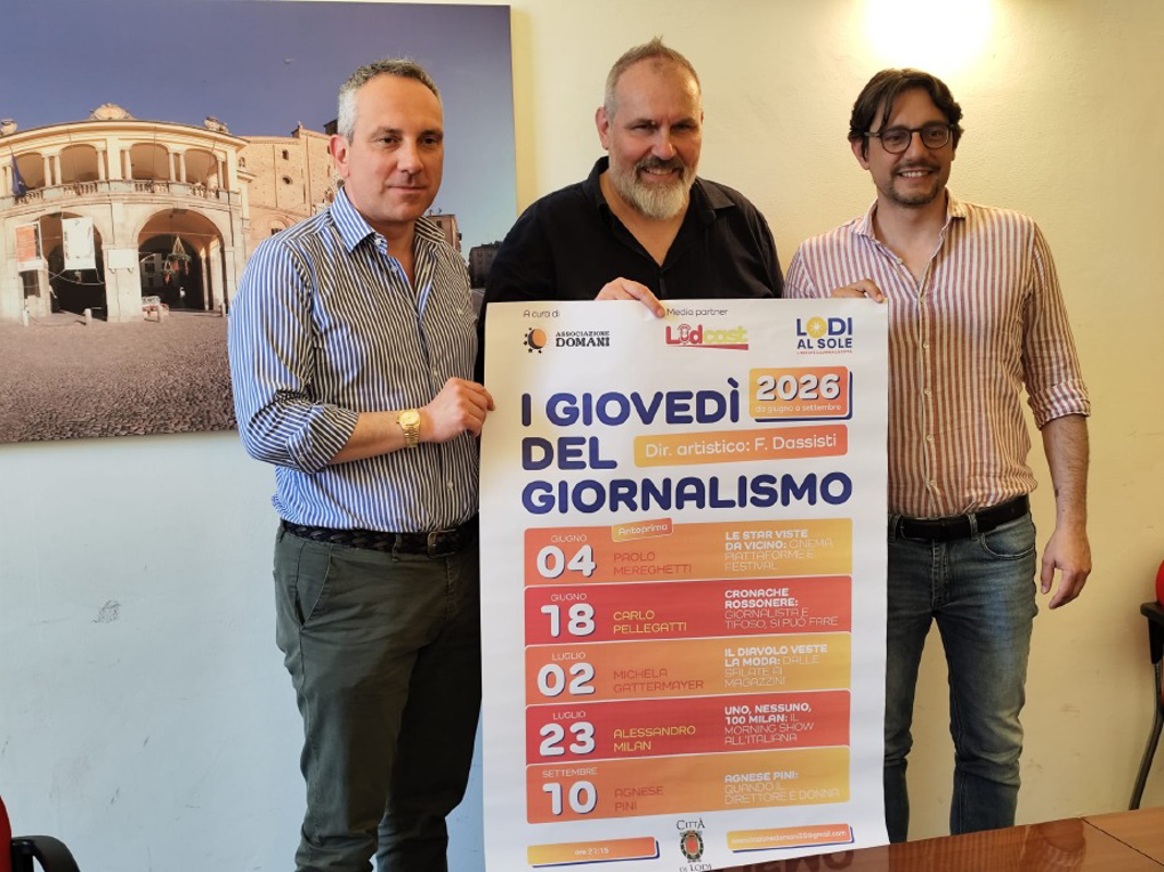 Lodi - Grandi nomi a I Giovedì del Giornalismo