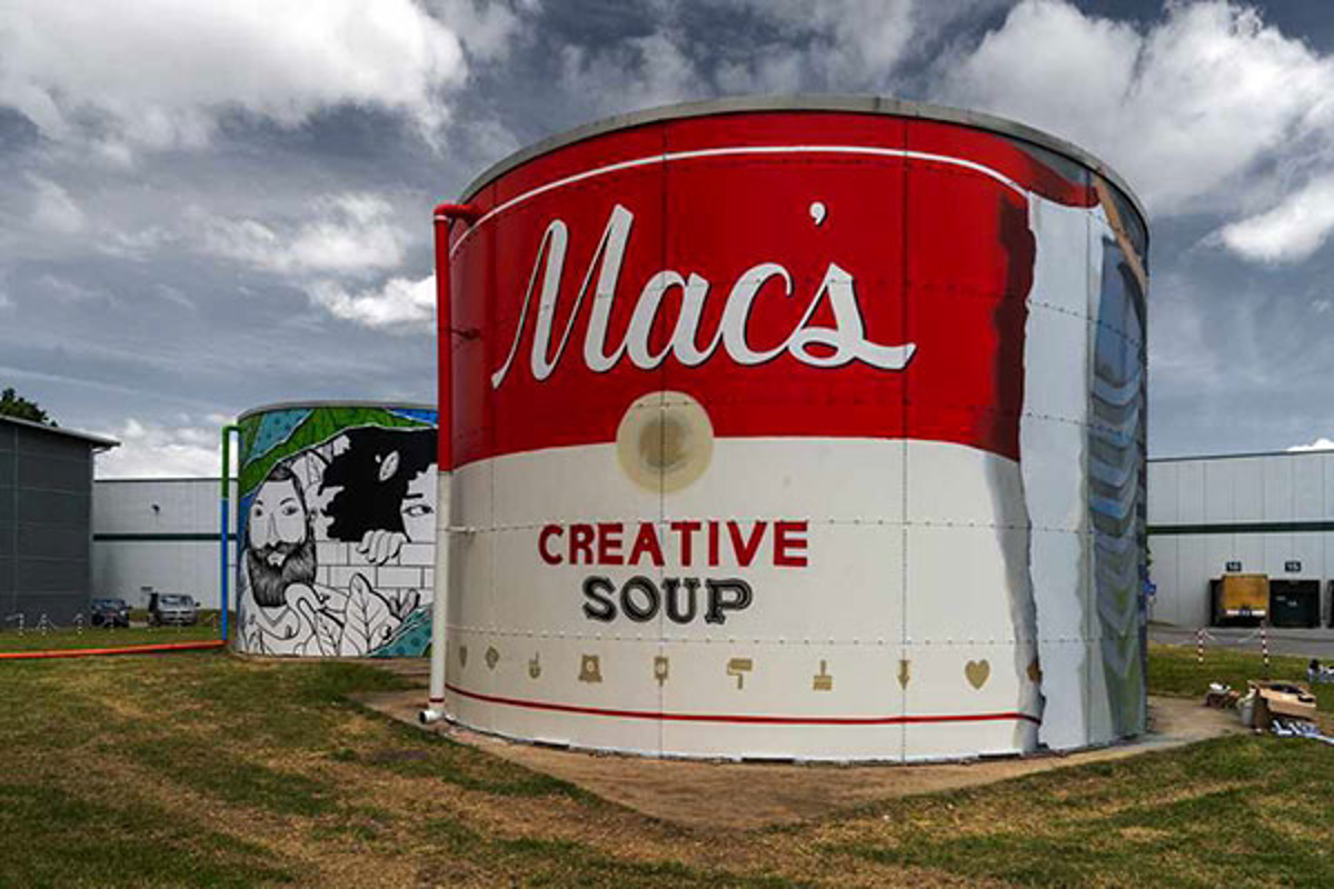 Somaglia - Urban art gigante al Prologis Park