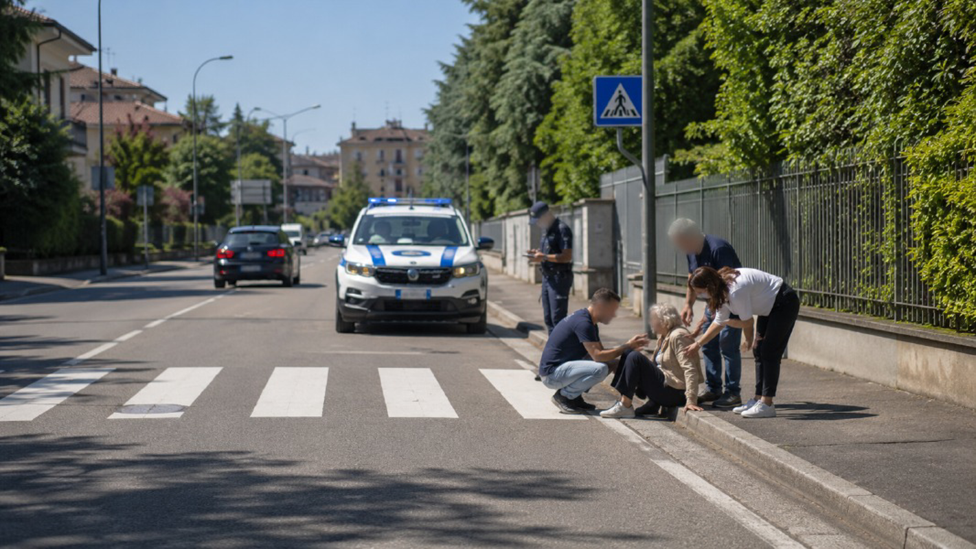 Sant'Angelo Lodigiano - Investe una donna e scappa