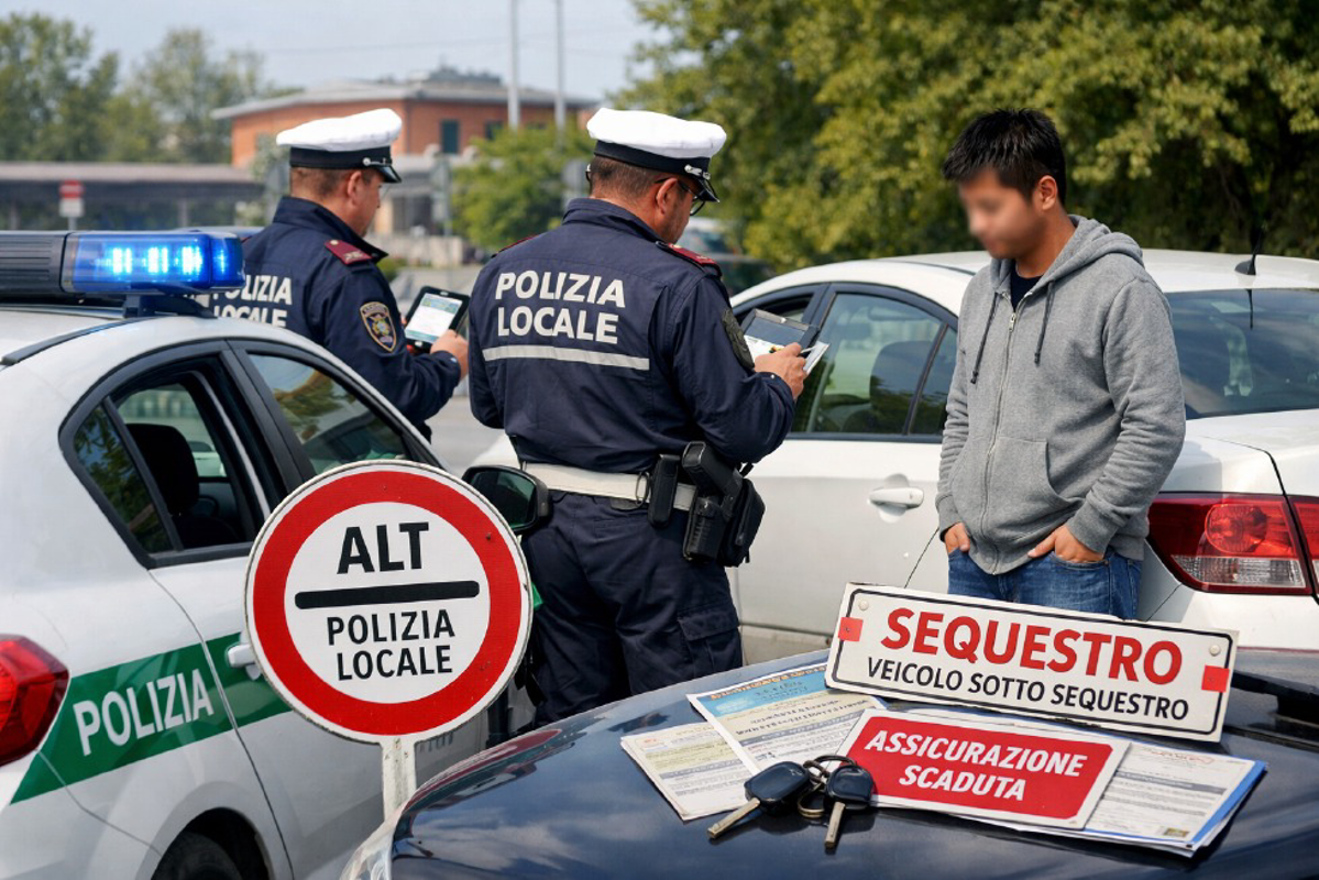 Casalpusterlengo - Guida senza patente da 7000 euro