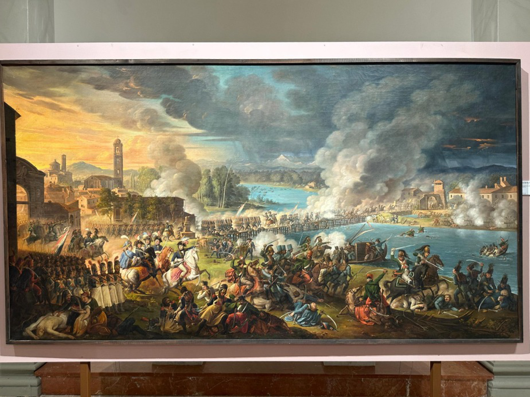 Lodi - La mostra dei Loretz salva il dipinto napoleonico