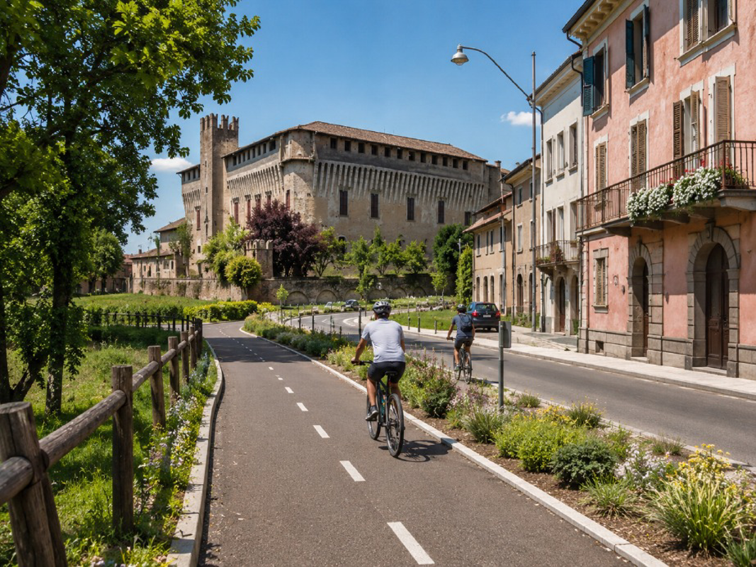 Codogno - Ciclabile verso Somaglia