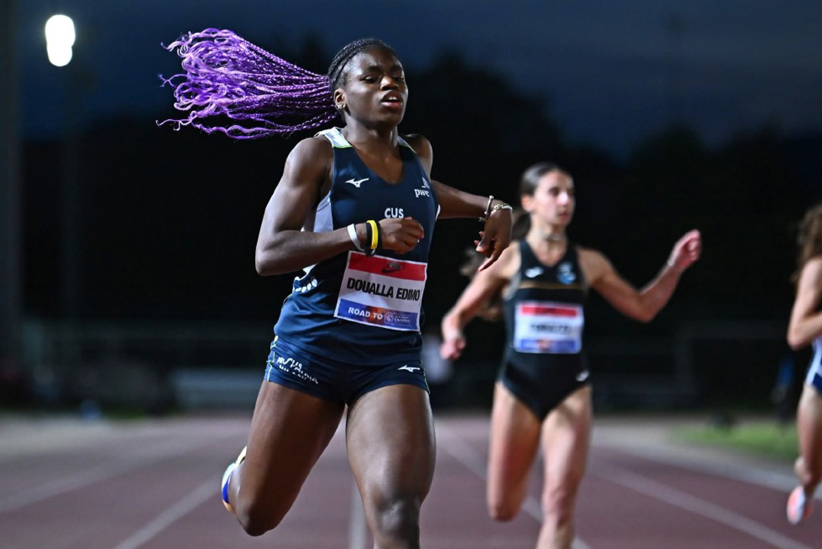 Atletica - Doualla vola nei 200 metri