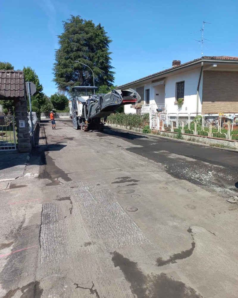 Casalpusterlengo - Via Puccini, via ai lavori
