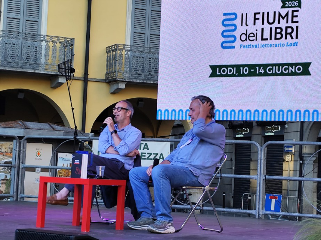 Lodi - Ammaniti a Il Fiume dei Libri: pienone